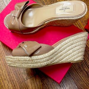 Valentino Espadrille Slides